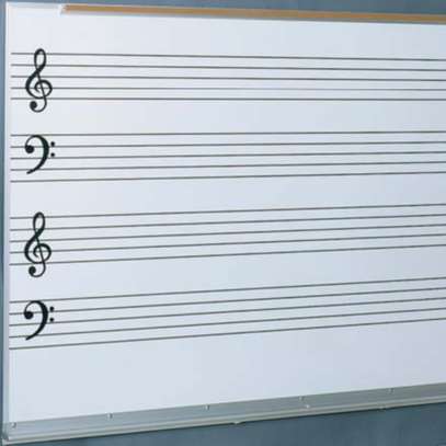 Dry erase Music Whiteboards 4*8ft image 3