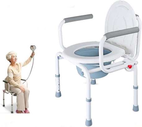 FOLDABLE COMMODE SHOWER CHAIR SALE PRICE KENYA image 1