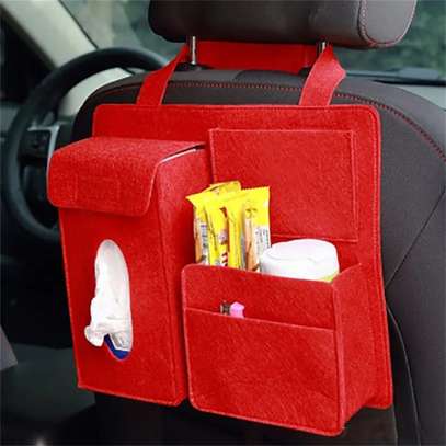 NEW Design Canvas Material Car Back Seat Organizer image 4