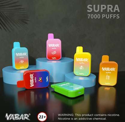 Vabar Supra 7000Puffs Disposable Rechargeable Vape Cool Mint image 3