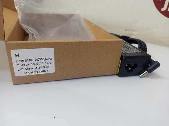 HP 19.5V 3.33A Blue Pin Adapter (Replacement) image 1