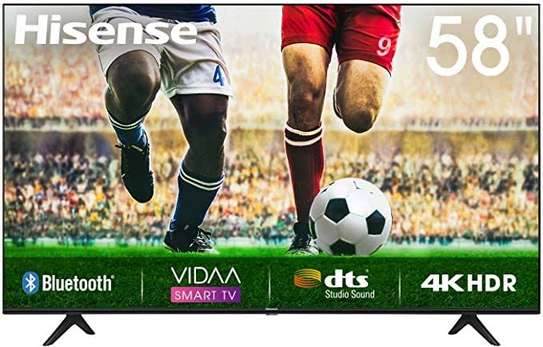 Hisense 58 Smart Tv Vidaa UHD 4k frameless image 1