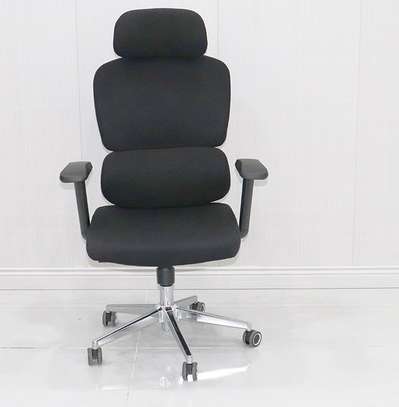 Office Chair:  Fabric Orthopedic Office Seat image 4