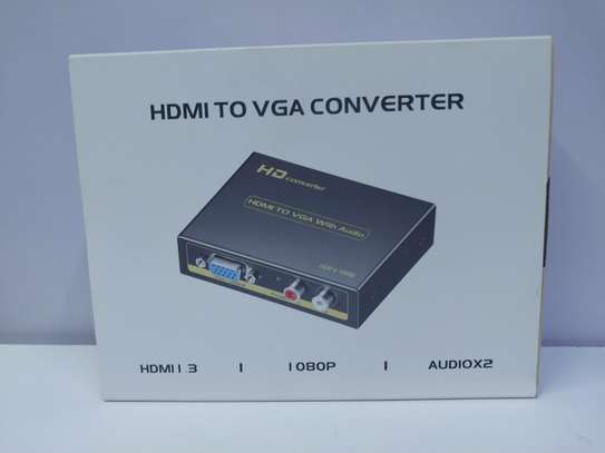 Powered HDMI to VGA/Audio Converter image 3