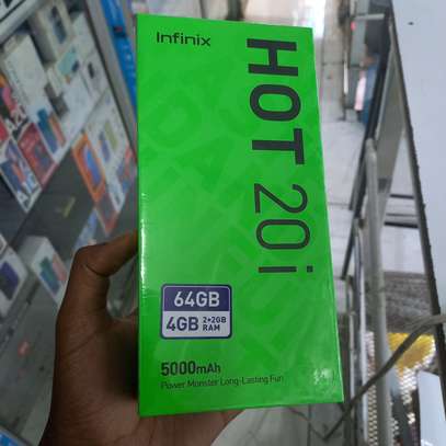 Infinix hot 20i 4gb ram, 64gb storage, dual sim, 6.6 inch image 1