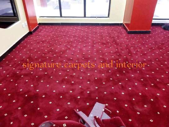 red Office Carpet image 1