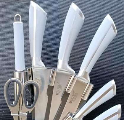Kitchen knife set image 1