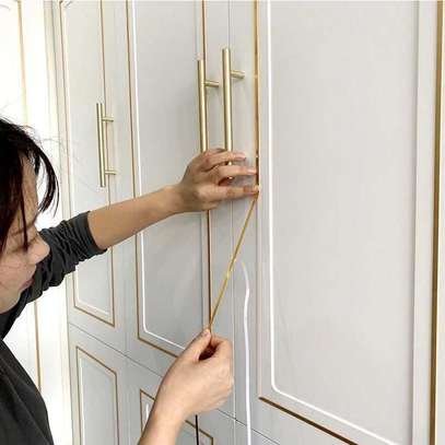 decorative gold tape self adhesive home decor image 3
