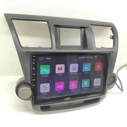 10 INCH Android car stereo for Kluger 2010+. image 3