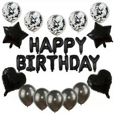 Happy birthday foil balloon image 1