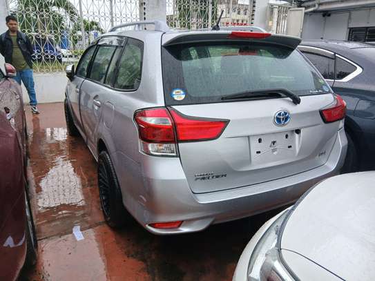TOYOTA fielder 2018 Silver Hybrid image 5
