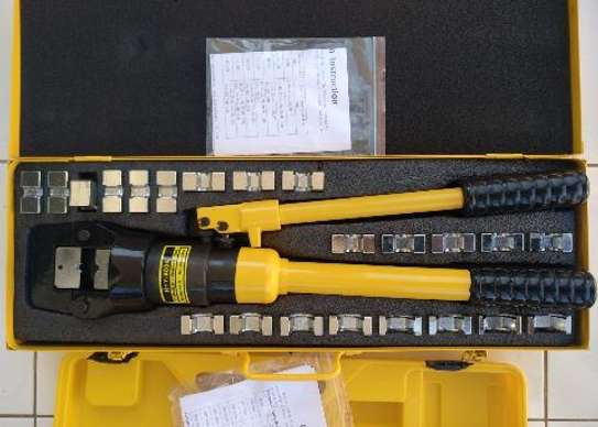 HYDRAULIC AND MECHANICAL CRIMPING TOOL SET FOR SALE image 2