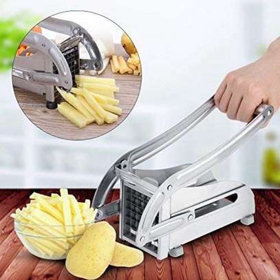 Stainless Steel Vegetable Potato Fries Cutter Chipser image 1