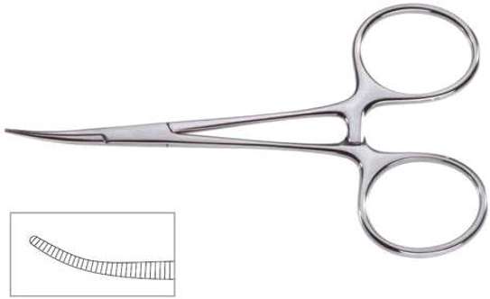 MOSQUITO FORCEPS CURVED 5/6 FOR SALE PRICES NAIROBI KENYA image 1