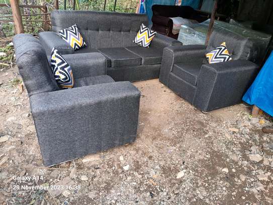 Grey 5seater sofa set on sale at jm furnitures image 2