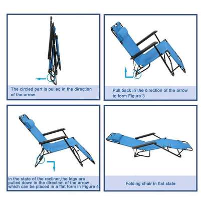 2 in 1 camping chairs and beach beds image 3