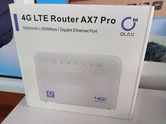 OLAX AX7 Pro with 5000mah Battery 4g Wireless modem WAN Port image 12