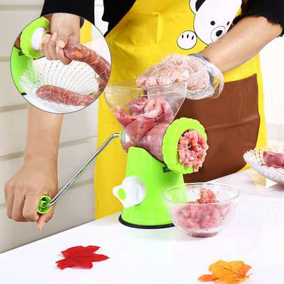 Multi-functional Mincer Meat Grinder with Sausage Stuffer image 2