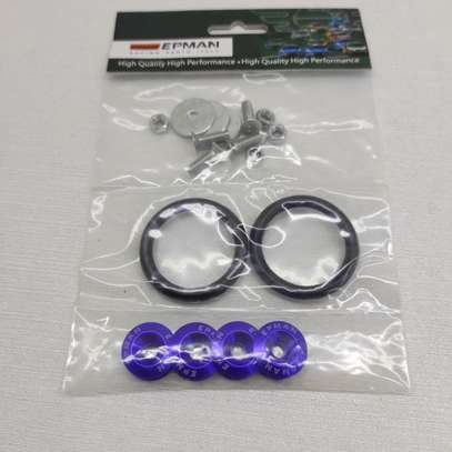 JDM Quick Release Fasteners blue image 2