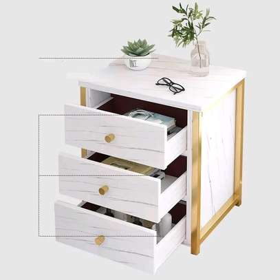 Nordic luxury  bedside cabinet image 2