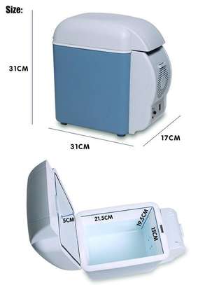 7.5ltrs Car fridge mini Refrigerator Portable 12v Electric image 2