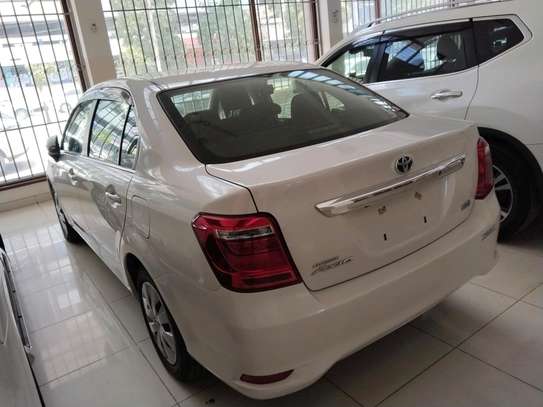 Toyota Axio hybrid white colour on sale image 3