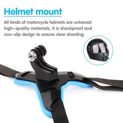 2-in-1 Helmet Chin Mount for Smartphone & Action Camera image 5