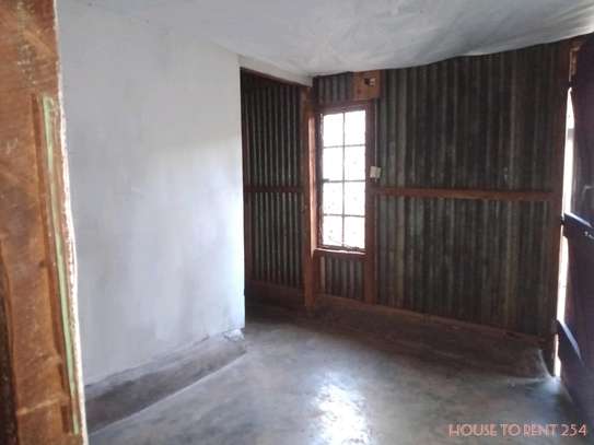TWO BEDROOM MABATI HOUSE TO LET image 7