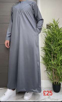 Legit fine designer quality muslim arabic men thobe kanzu image 5