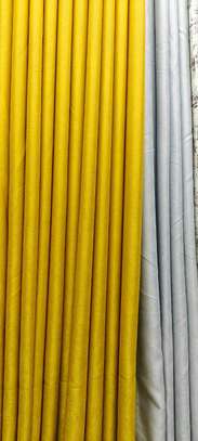 Yellow curtains available image 1