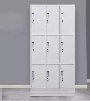 Office Cabinet: Nine Door Compartment Storage Cabinet image 2