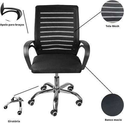Venus Low Back Mesh Clerical Chair image 2