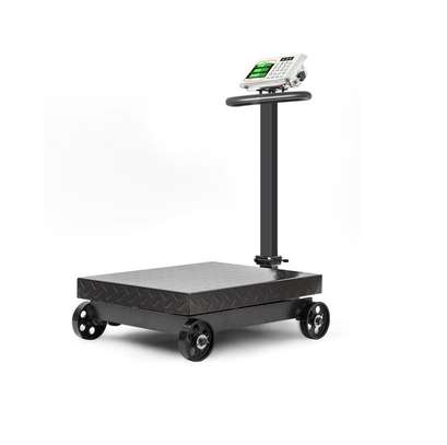 Four Wheel Electronic 500kg Mechanical Weighing Scale image 1