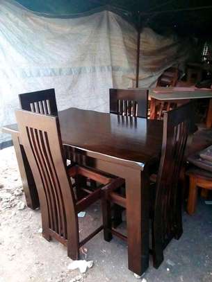 Dining table made by hand wood and good quality material made image 5
