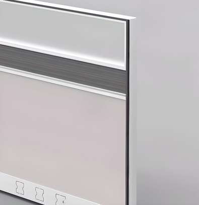 Office Desk:  Modern Workstation with Cable Management image 4