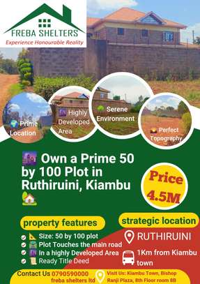 5,000 ft² Land at Ruthiru-Ini Kiambu Town image 8