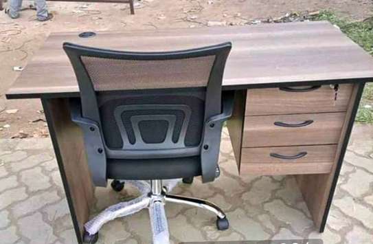 Modern executive office desks and a chair image 4