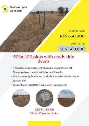 Plots for sale in Kitengela with ready title deeds image 1