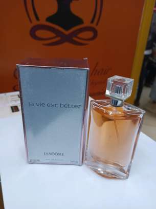 La vie est better fragrance 100ml for ladies. image 1