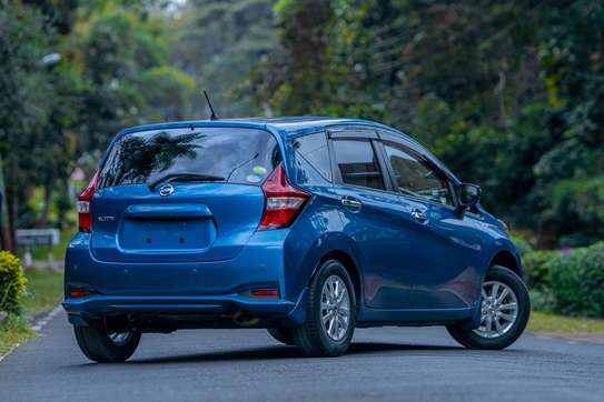 NISSAN NOTE, PURE-DRIVE,  2019 MODEL, BLUE, ALLOYS image 6