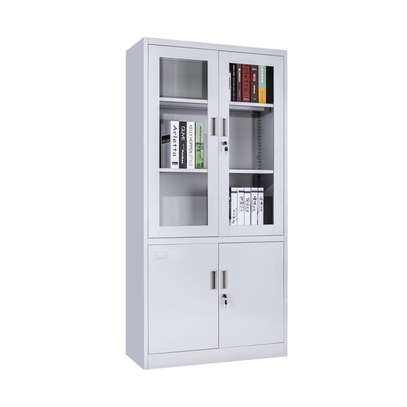 Office Cabinet : Lockable 2-door office filing cabinet image 5
