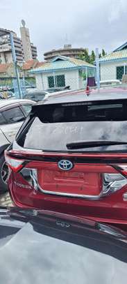 Toyota Harrier Premium Sunroof red Hybrid 2018 image 11