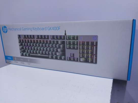 HP GK400F Gaming RGB Mechanical Keyboard Blue switch image 2