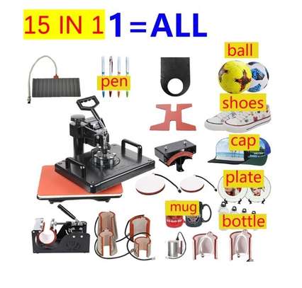 Manual Cost Effective Heat Press Machine HP15IN1 Advantages