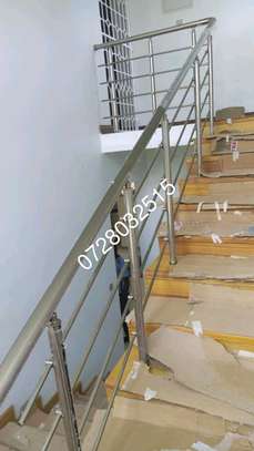 Stainless hand rails image 1