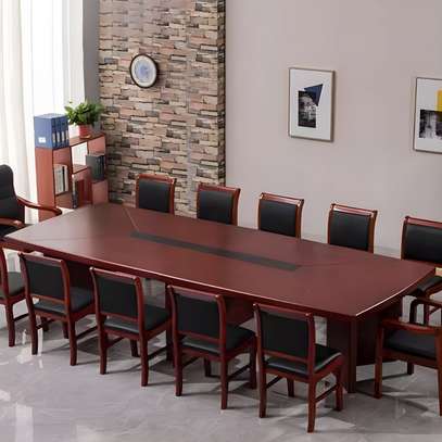 8 Seater Mahogany Boardroom Table image 10