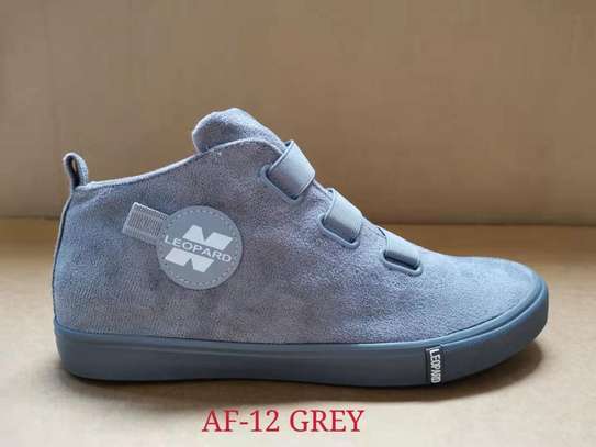 Grey sales leopard shoes