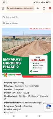 Empakasi Gardens Phase 2 6-Decimal Serviced Plot image 1