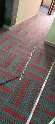 Carpet tiles red carpet image 3