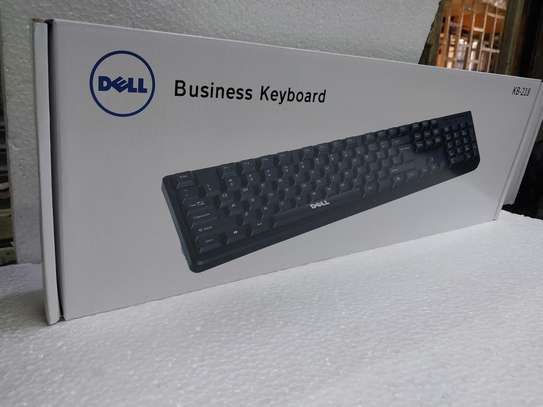 Dell Wired Keyboard, Dell KB-218 Computer Laptop Keyboard image 2